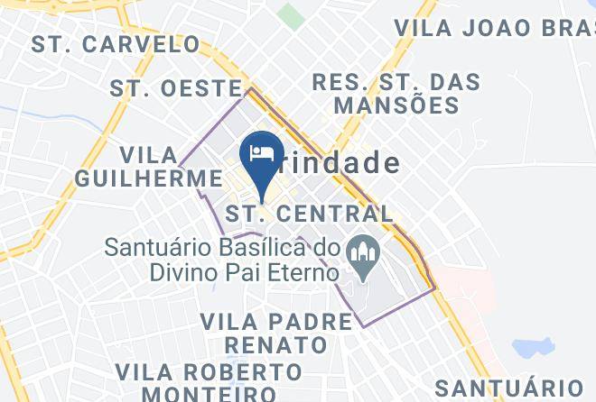 Trindade - Pousada Santana Trindade Go Maps