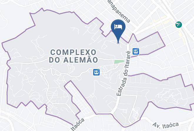 Rio De Janeiro Ramos - Pousada Santo Amaro Maps