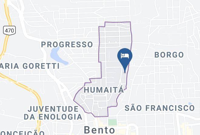 Bento Goncalves - Pousada Santo Antonio Maps