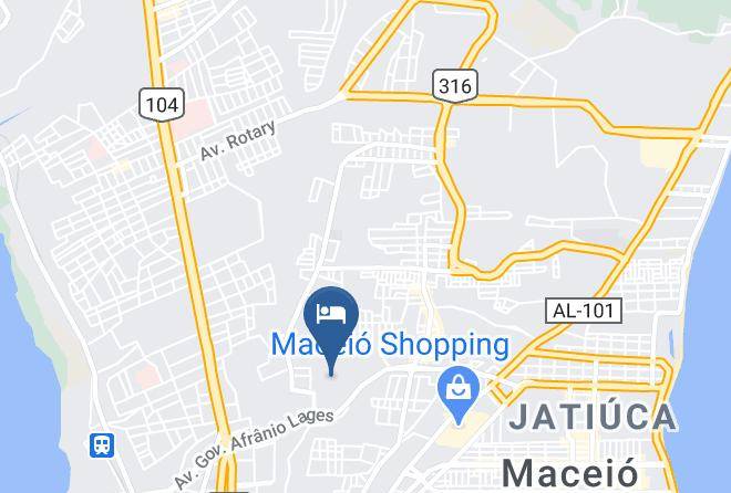 Maceio - Pousada Santo Antonio Maps