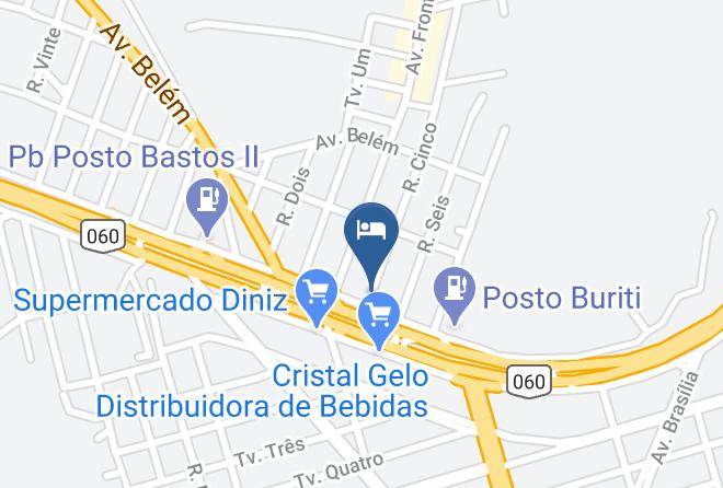 Abadiania - Pousada Santo Expedito Maps