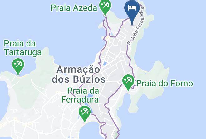 Buzios - Pousada Santorini Buzios Maps