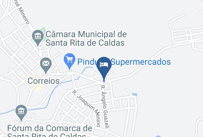 Santa Rita De Caldas - Pousada Santos Maps