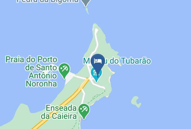 Fernando De Noronha - Pousada Santuario Maps