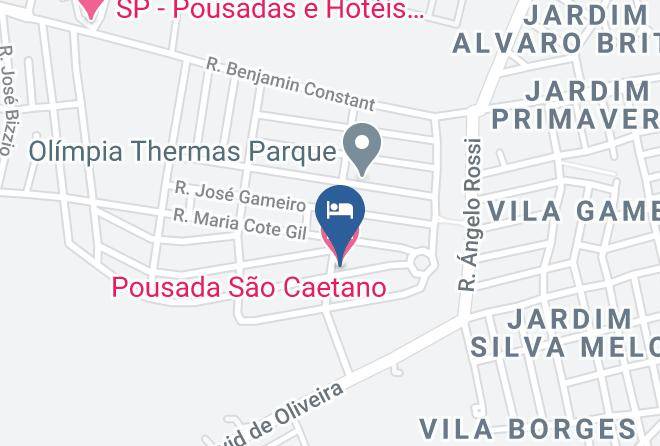 Olimpia - Pousada Sao Caetano Maps