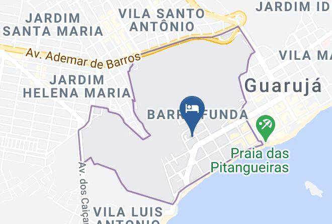 Guaruja - Pousada Sao Carlos Maps