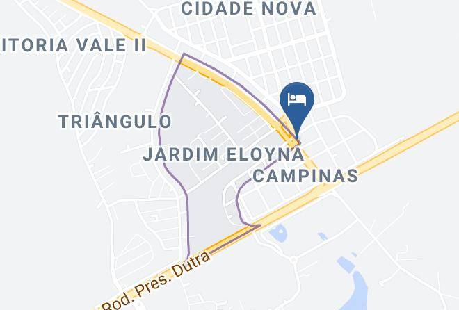 Pindamonhangaba - Pousada Sao Cristovao Maps