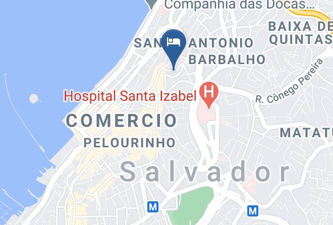 Salvador - Pousada Sao Francisco De Assis Maps