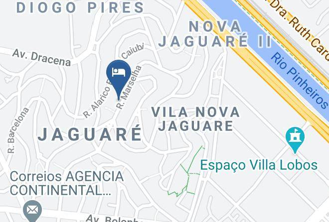 Sao Paulo Jaguare - Pousada Sao Francisco Maps