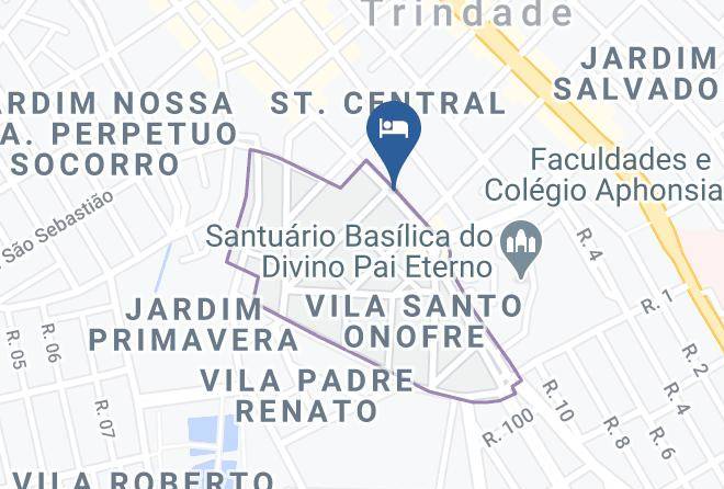 Trindade - Pousada Sao Geraldo Magela Maps