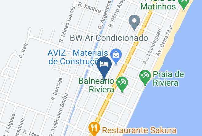 Matinhos - Pousada Sao Geronimo Maps