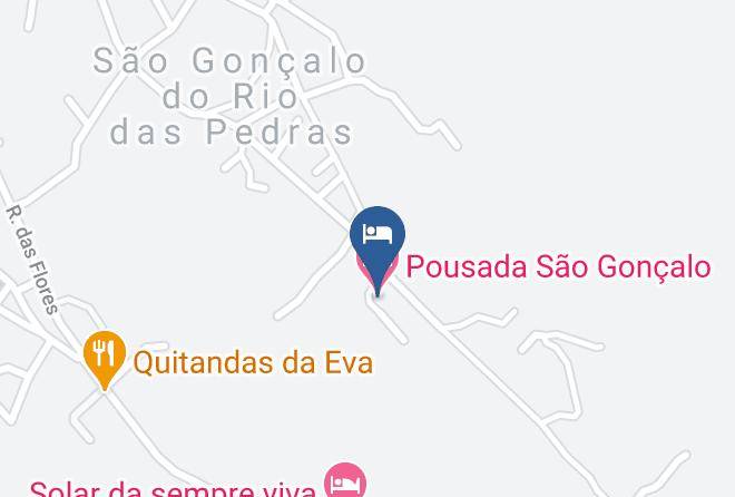 Serro - Pousada Sao Goncalo Maps
