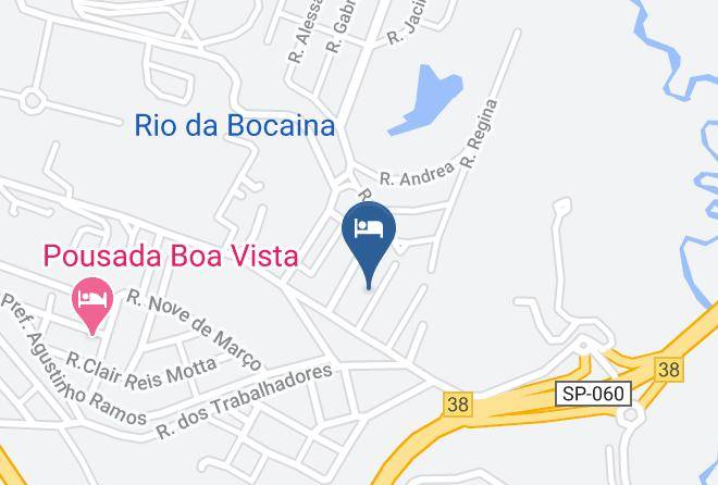 Cachoeira Paulista - Pousada Sao Joao Batista Maps