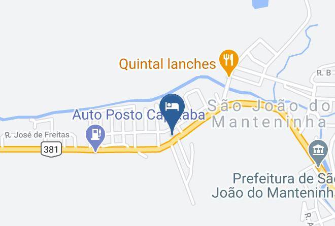 Sao Joao De Manteninha - Pousada Sao Joao Maps