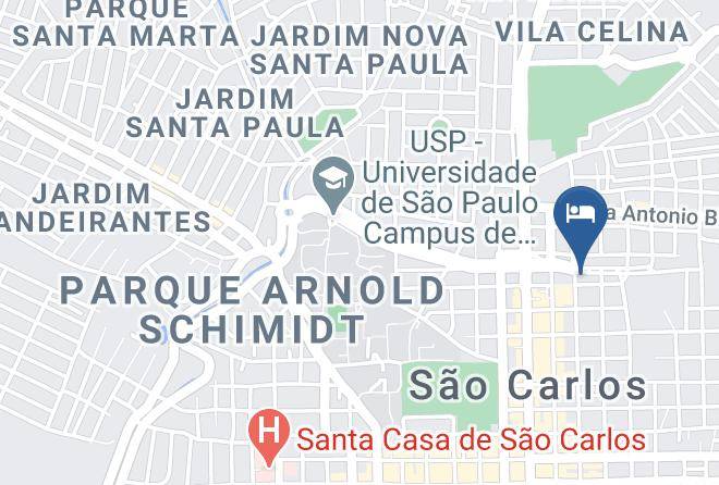 Sao Carlos - Pousada Sao Joaquim Maps