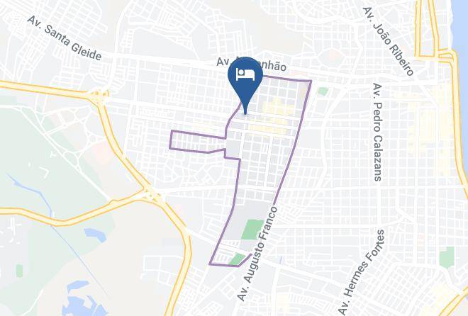 Aracaju - Pousada Sao Jorge Maps