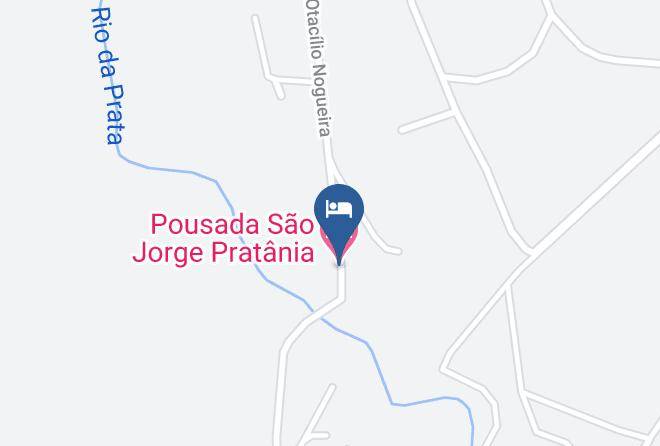 Pratania - Pousada Sao Jorge Pratania Maps