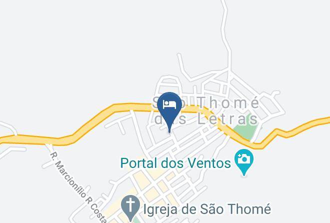 Sao Tome Das Letras - Pousada Sao Jorge Maps