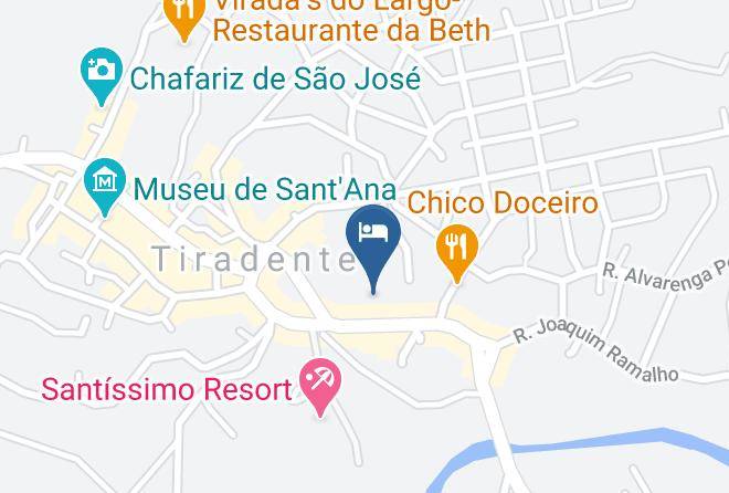 Tiradentes - Pousada Sao Jose Da Serra Maps