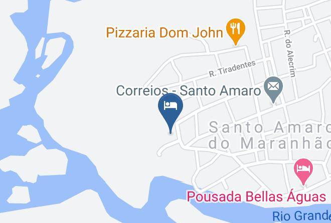 Santo Amaro Do Maranhao - Pousada Sao Jose Maps