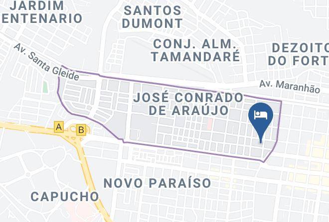 Aracaju - Pousada Sao Luiz Maps