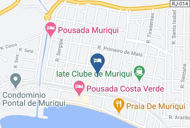 Mangaratiba - Pousada Sao Paulo Maps