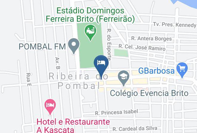 Ribeira Do Pombal - Pousada Sao Pedro Maps