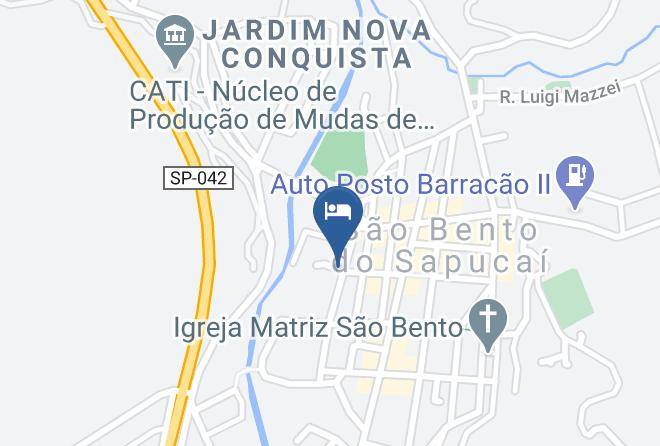 Sao Bento Do Sapucai - Pousada Sapucai Maps