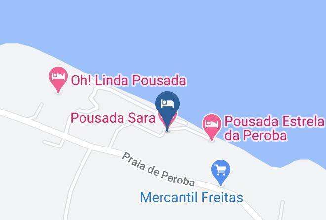 Icapui - Pousada Sara Maps