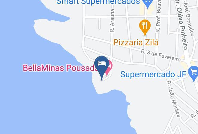 Guape - Pousada Saracura Maps