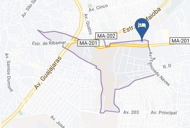 Sao Jose De Ribamar - Pousada Saramanta Maps