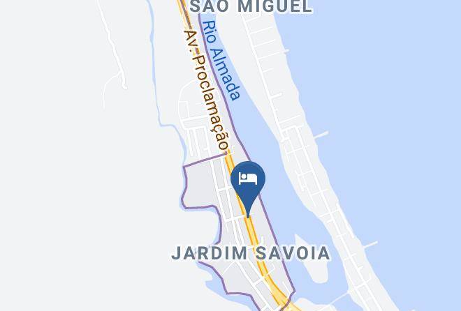 Ilheus - Pousada Savoia Maps