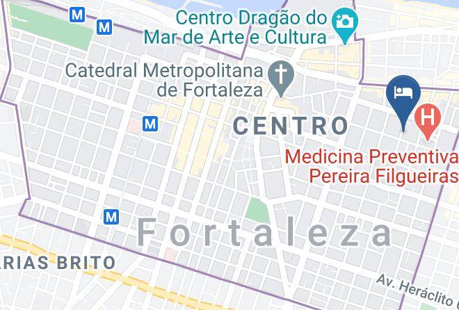 Fortaleza - Pousada Savoy Maps