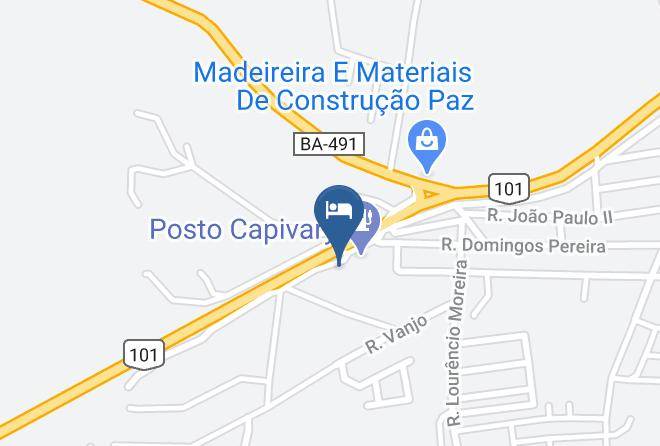 Governador Mangabeira - Pousada Sebastian Maps