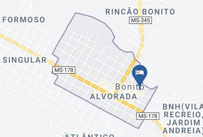 Bonito - Pousada Segredo Maps