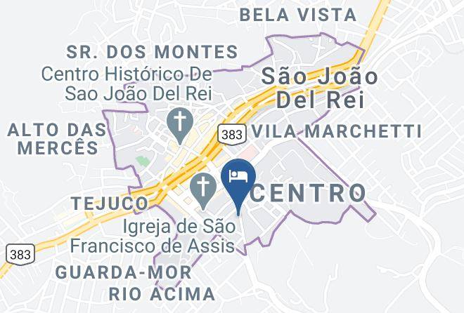 Sao Joao Del Rei - Pousada Segredo Ltda Maps