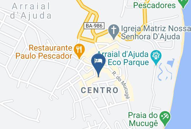 Porto Seguro - Pousada Semente Maps