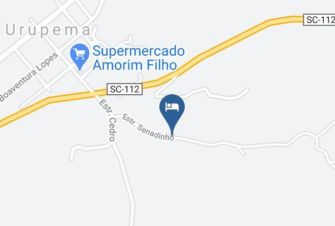 Urupema - Pousada Senadinho Maps