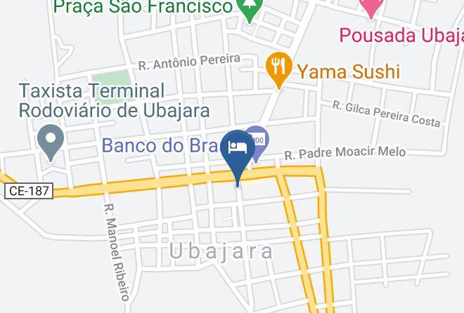 Ubajara - Pousada Senhor Da Canoa Maps