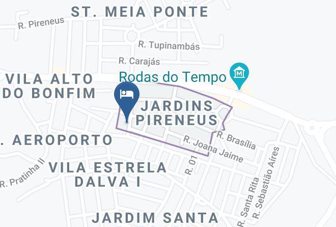 Pirenopolis - Pousada Senhor Do Bonfim Maps