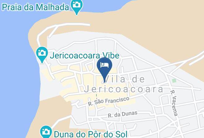 Jijoca De Jericoacoara - Pousada Senzala Dos Amigos Maps