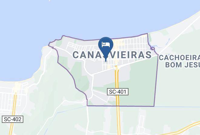 Florianopolis - Pousada Serafin Azul Maps