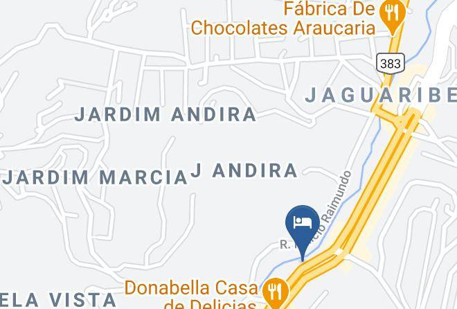 Campos Do Jordao - Pousada Serena Maps