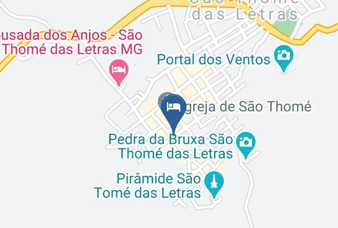 Sao Tome Das Letras - Pousada Serra Branca Maps