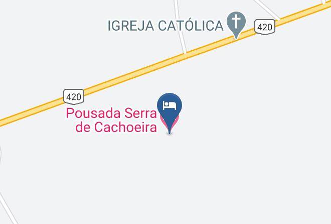 Cachoeira - Pousada Serra De Cachoeira Maps