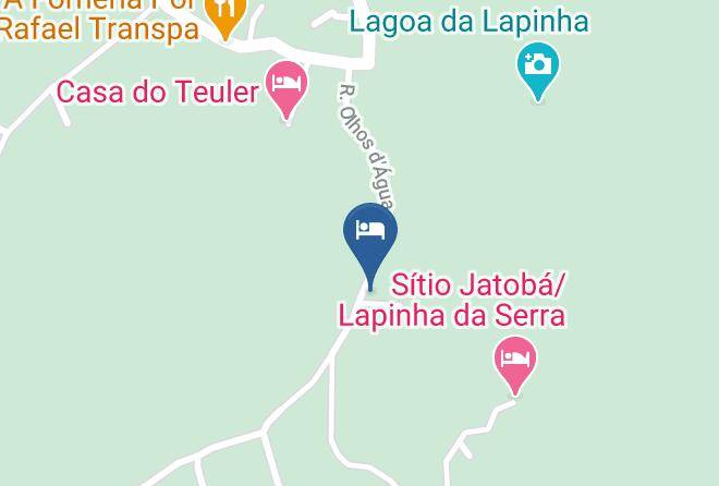 Santana Do Riacho - Pousada Serra Do Espinhaco Maps