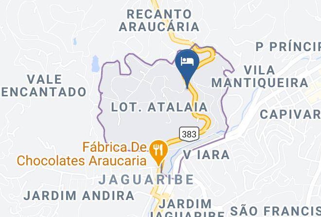 Campos Do Jordao - Pousada Serra Do Jordao Maps