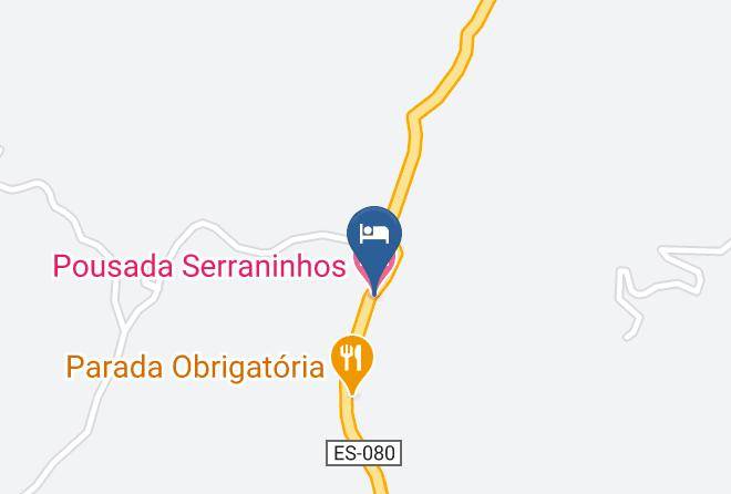 Santa Leopoldina - Pousada Serraninhos Maps