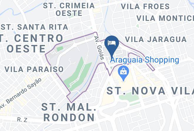 Goiania - Pousada Seu Conforto Maps