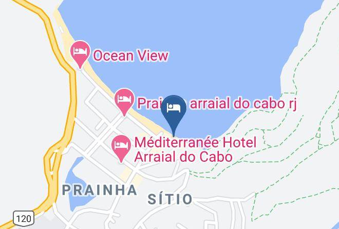 Arraial Do Cabo - Pousada Lymar Maps